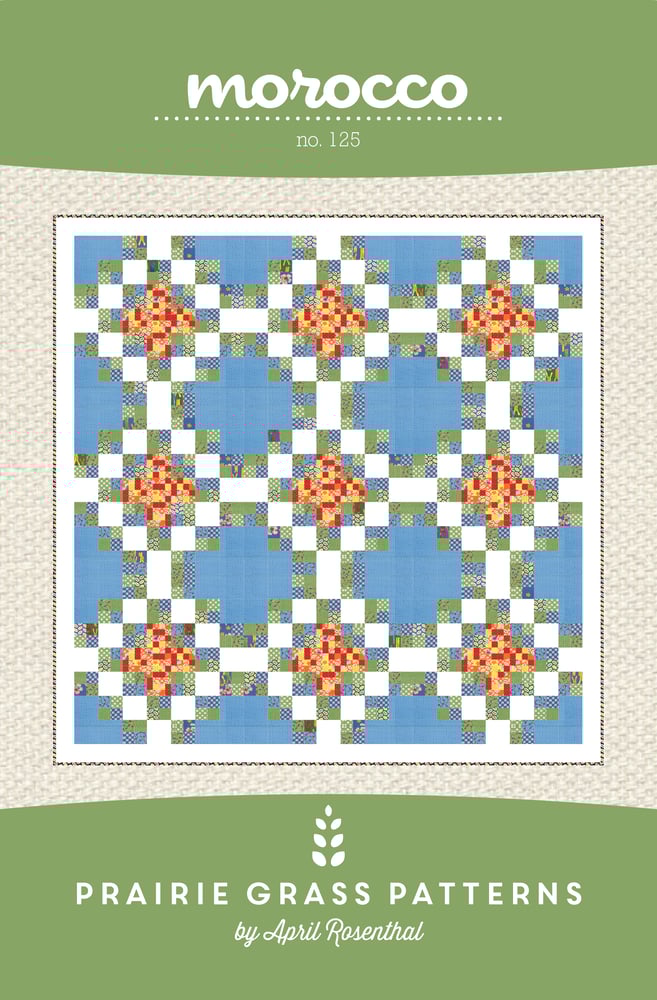 Morocco Quilting Pattern 125 Prairie Grass Patterns