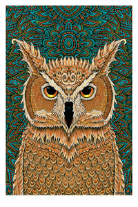 Harvest Owl Print