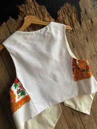 Image 3 of Chaleco FOLIADABranco. Feito a man. Varias tallas. Feito por encarga