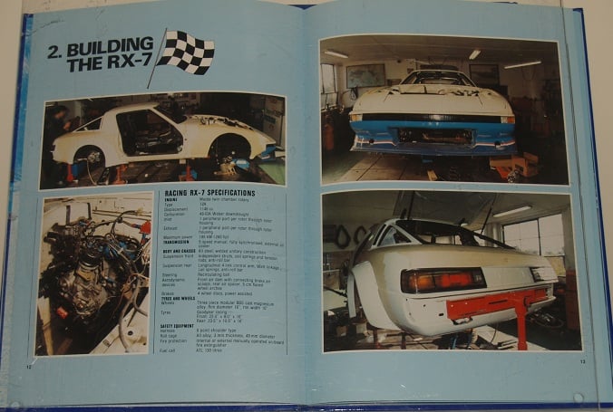 Image of Allan Moffat Racing. Mazda RX-7 Hard Cover Book.
