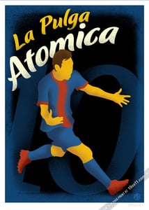Image of The Atomic Flea <br> A3 (30 x 42cm)