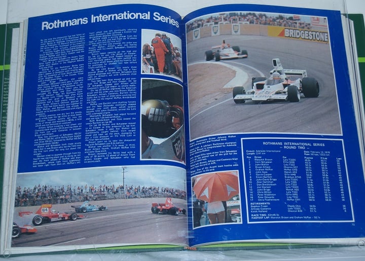 Image of Australian Competition Yearbook. 1978 Race Year.