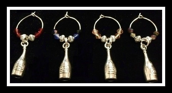 Image of Wine Bottle Charm