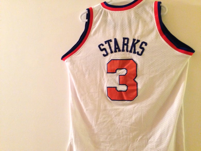 Image of New York Knicks John Starks - Stitched