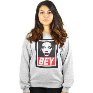 Image of Bey Heather Grey Sweatshirt (UNISEX)