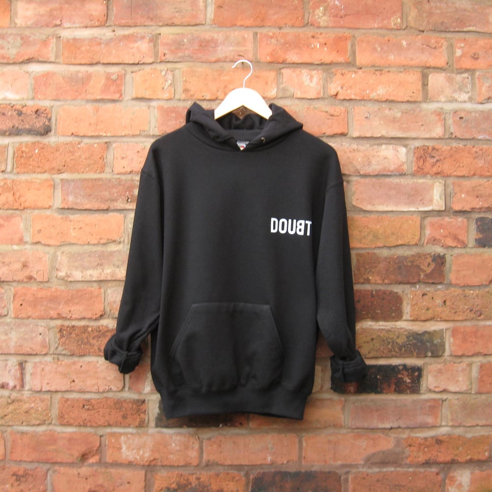 Image of White on Black 'Diverse' Hoody