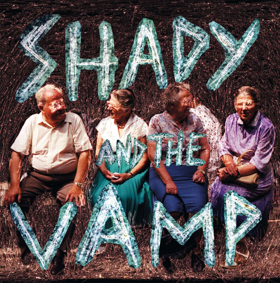 Image of SHADY & THE VAMP w/LES CHEVAUX SAUVAGES split 7'' (HTR02/Lido Records)