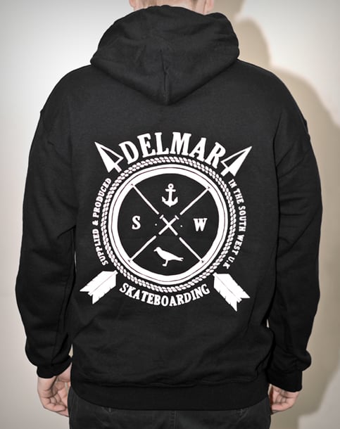 Image of PORT HOODIE - BLACK