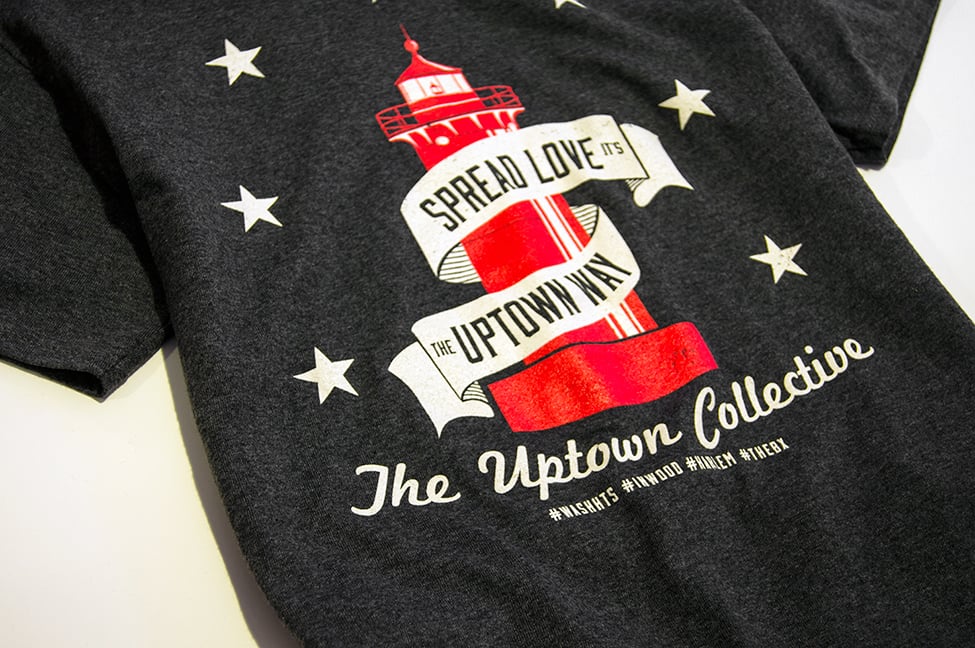 Image of The Spread Love It's The Uptown Way Tee
