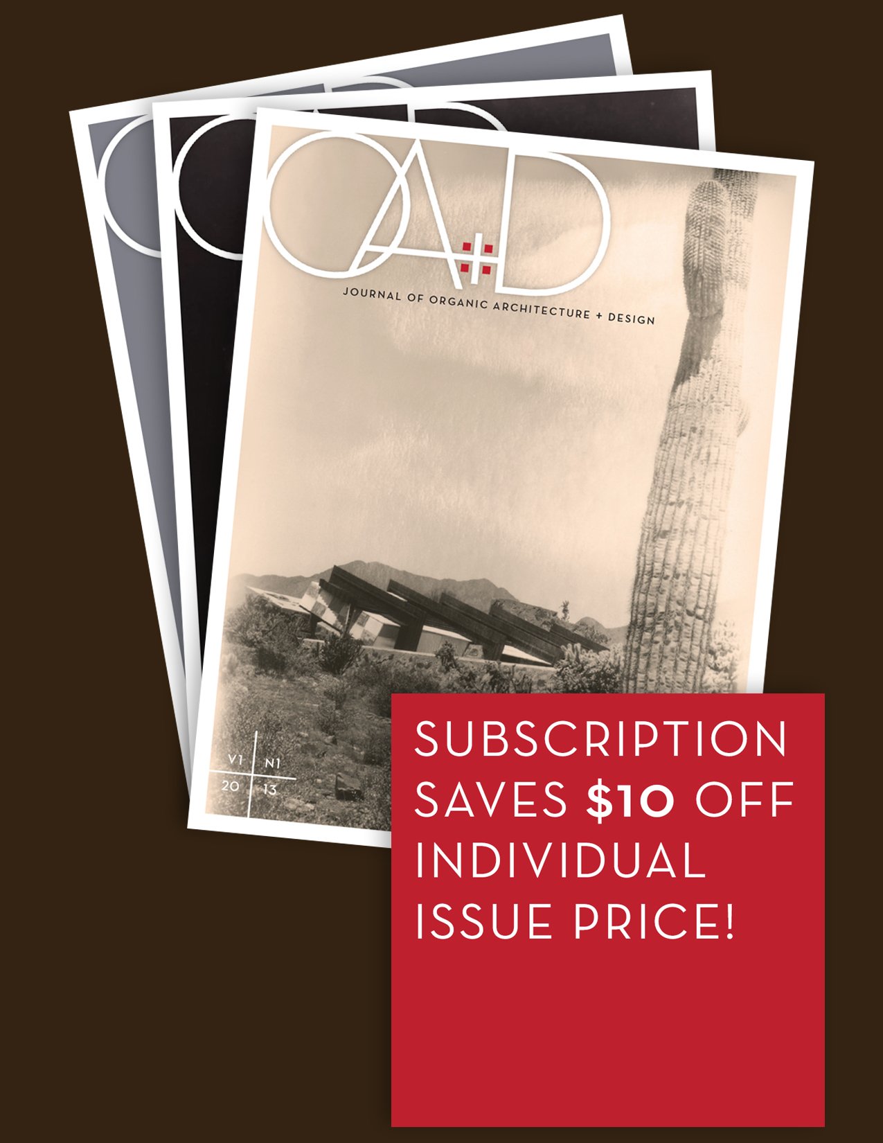 Image of JOURNAL OA+D ANNUAL PRINT SUBSCRIPTION