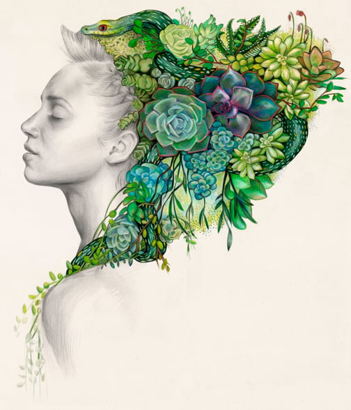 Image of Jade Print