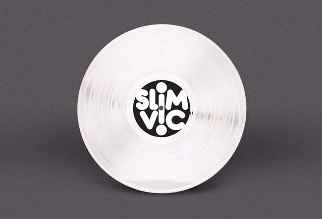 Image of Slim Vic - Habrovink EP (12" white vinyl)
