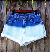 Image of Vintage Ombre High Waisted Shorts