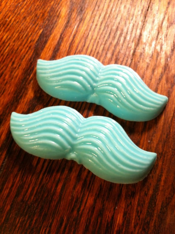 Image of Mustache Soap, custom colors available 
