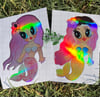 MSB Sirena Holographic Car Decal