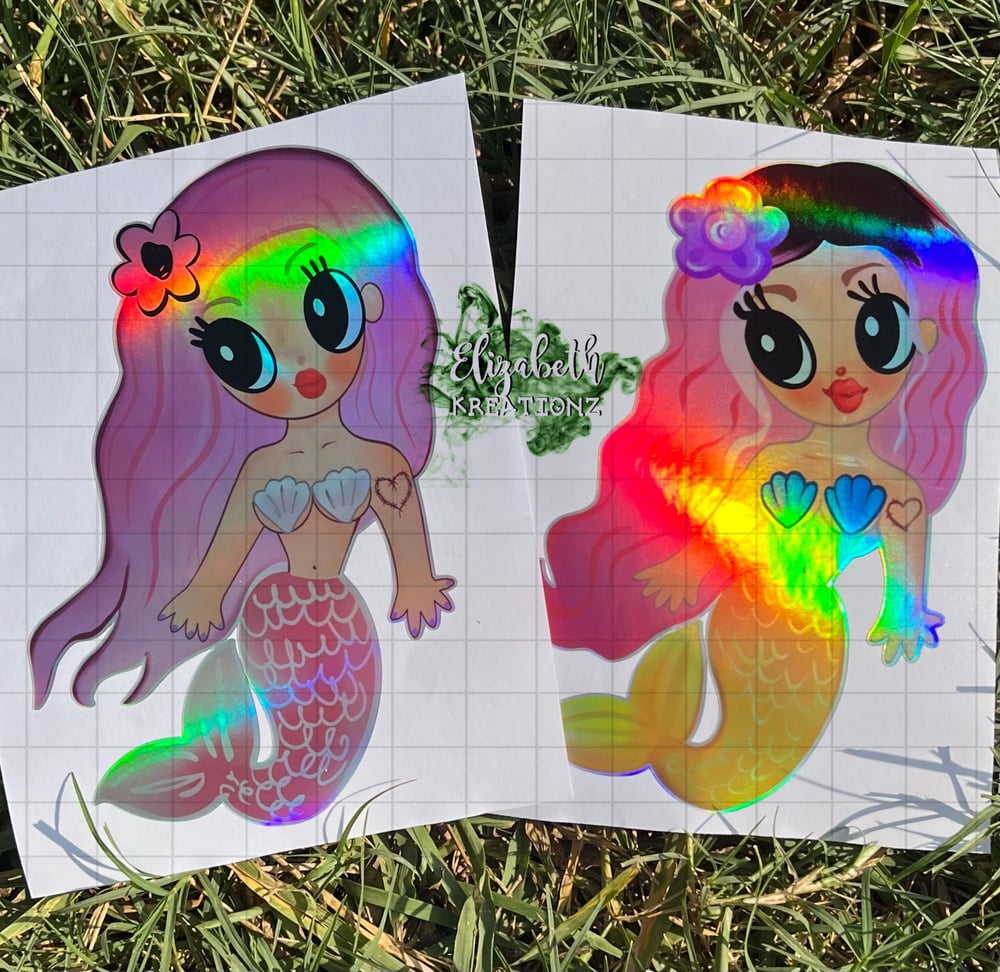 MSB Sirena Holographic Car Decal