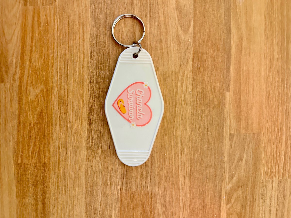 Image of Chancla Motel Keychain 