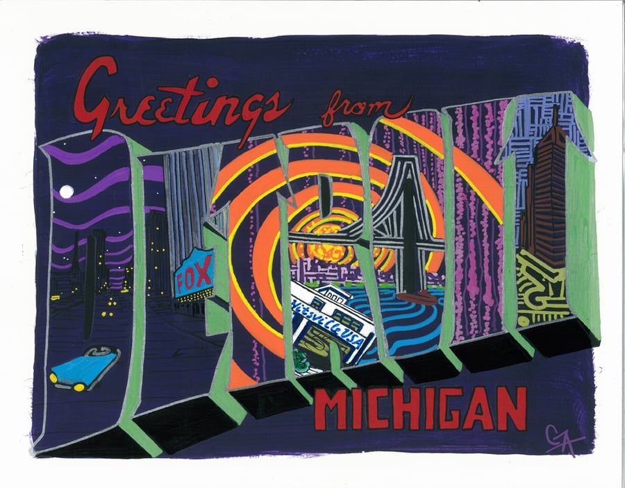 Image of Greetings From Detroit