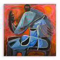 Image 1 of Figure on Chair