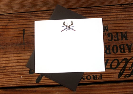 Image of White Tail Deer Stationery- Set of 8
