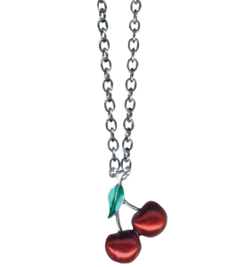Image of Twin Cherries necklace