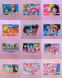 Image 1 of Sailor Moon SuperS Amada Trading Cards: PP12 Set #581-592 (Regular Cards)