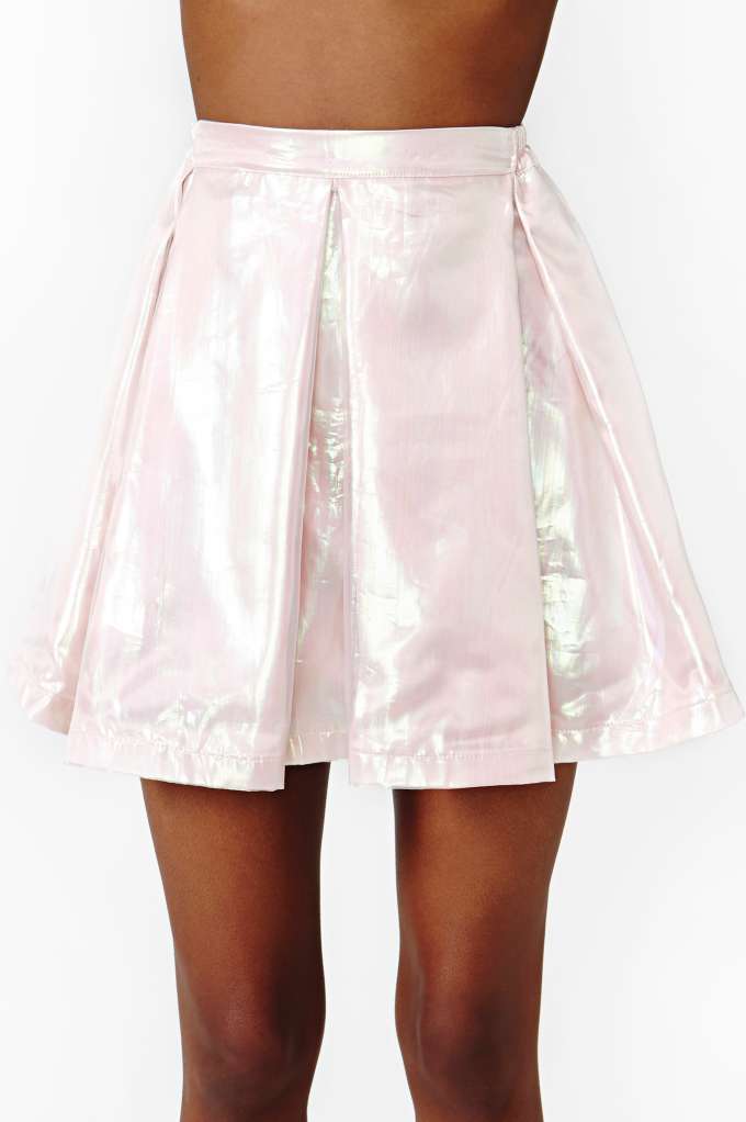 UNIF Mermaid Mini Circle Skirt