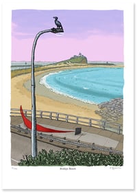 Image 1 of Nobbys Beach Limited Edition Digital Print
