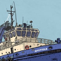 Image 3 of The Tugboat Mayfield Limited Edition Print