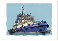 Image 1 of The Tugboat Mayfield Limited Edition Print
