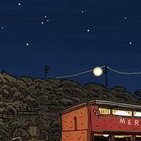 Image 3 of Merewether Baths at Night Digital print
