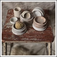 Image 2 of Antique ironstone apothecary pots