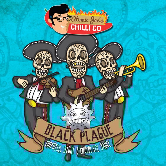Image of BLACK PLAGUE - Chipotle, dark chocolate & stout hot sauce