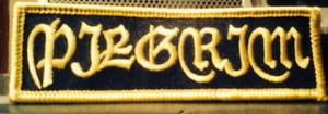 Image of Embroidered Gold Logo Patch