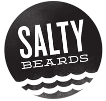 Image of Salty Beards Waterproof Sticker Pack 