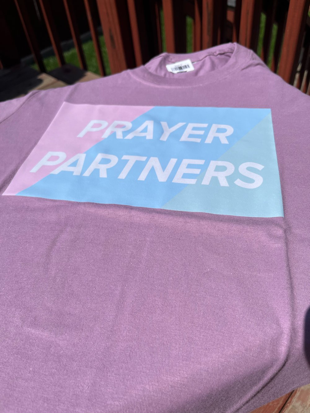 Image of Purple “always 🙏🏾” tee