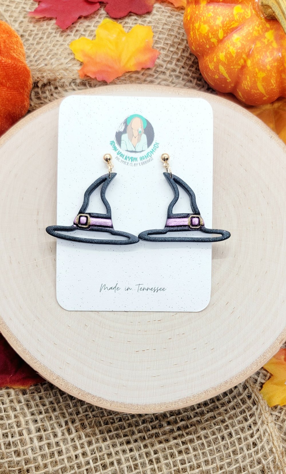 Image of Witch Hat Earrings 