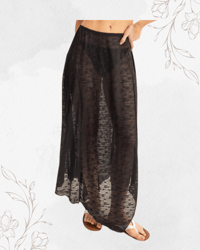 Image 1 of Florie mesh maxi skirt