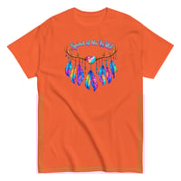 Image 6 of Spirit Of The Wild Western Antlers Feathers Boho Tee