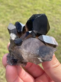 Image 1 of Smoky Quartz Points Cluster #2000
