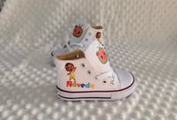 Image 7 of Cocomelon Toddler Girls Custom Canvas Shoes