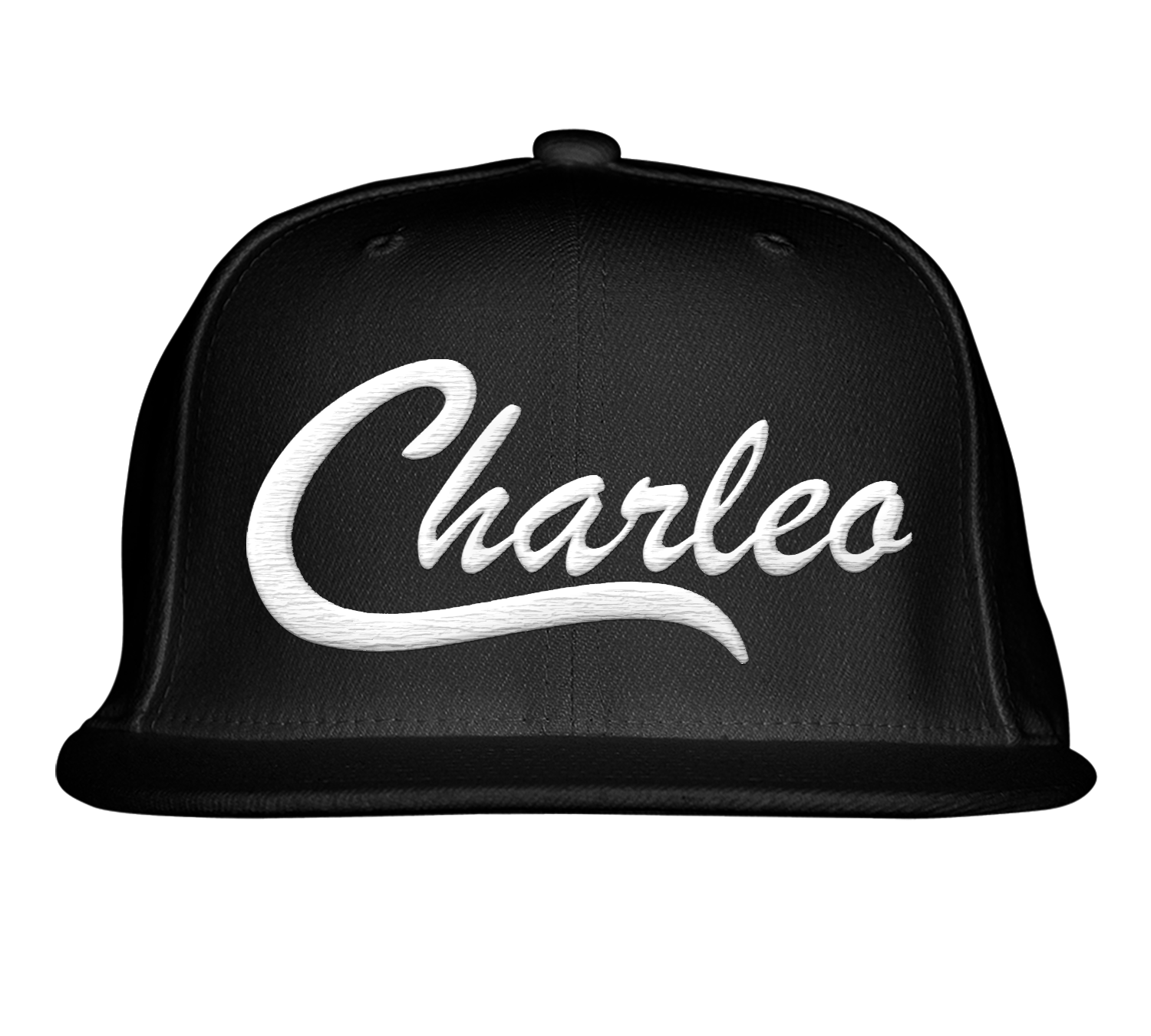 The Original Charleo Snapback in Black/White