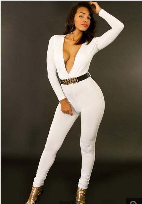 Image of Deep V Bodysuit