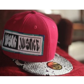 Image of Pink RJ "Snake Print" Strapback