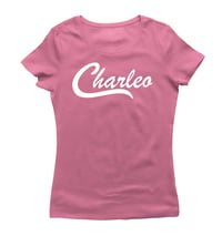 Ladies Original Charleo Tee  Pink/White