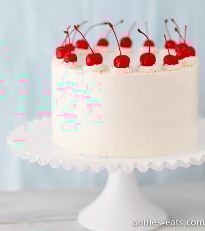Image of Cherry Vanilla Layer Cake - Gallery Wrap Canvas