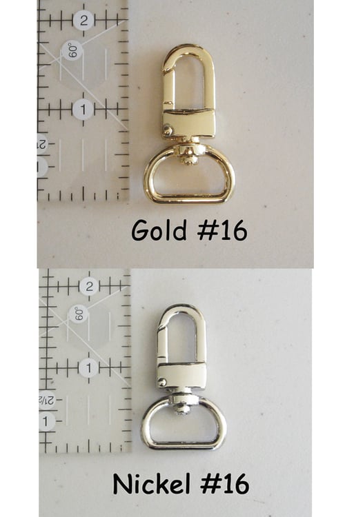 Image of Short Crossbody / Long Shoulder Strap - Choose Leather Color - 40" Length, 3/4" Wide, #16 Hooks