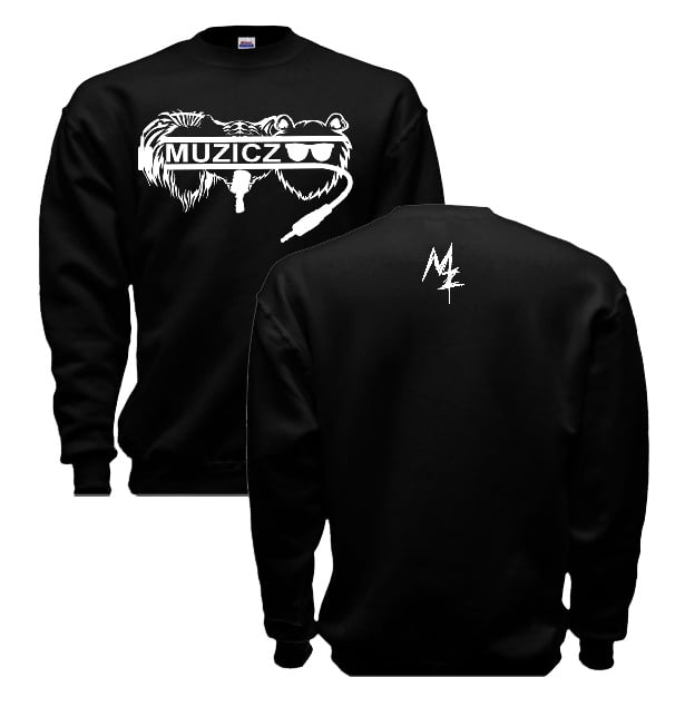 Black L.T.B. Logo Crew neck Sweater