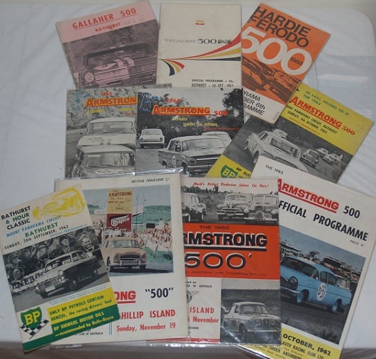 Image of 1963 Armstrong 500, Bathurst Programme