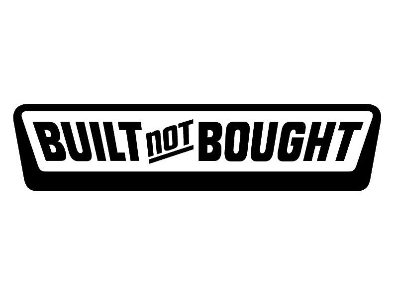 Image of Built Not Bought